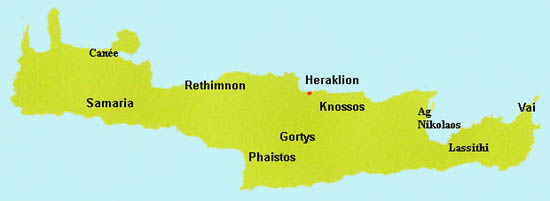 carte de la Crte